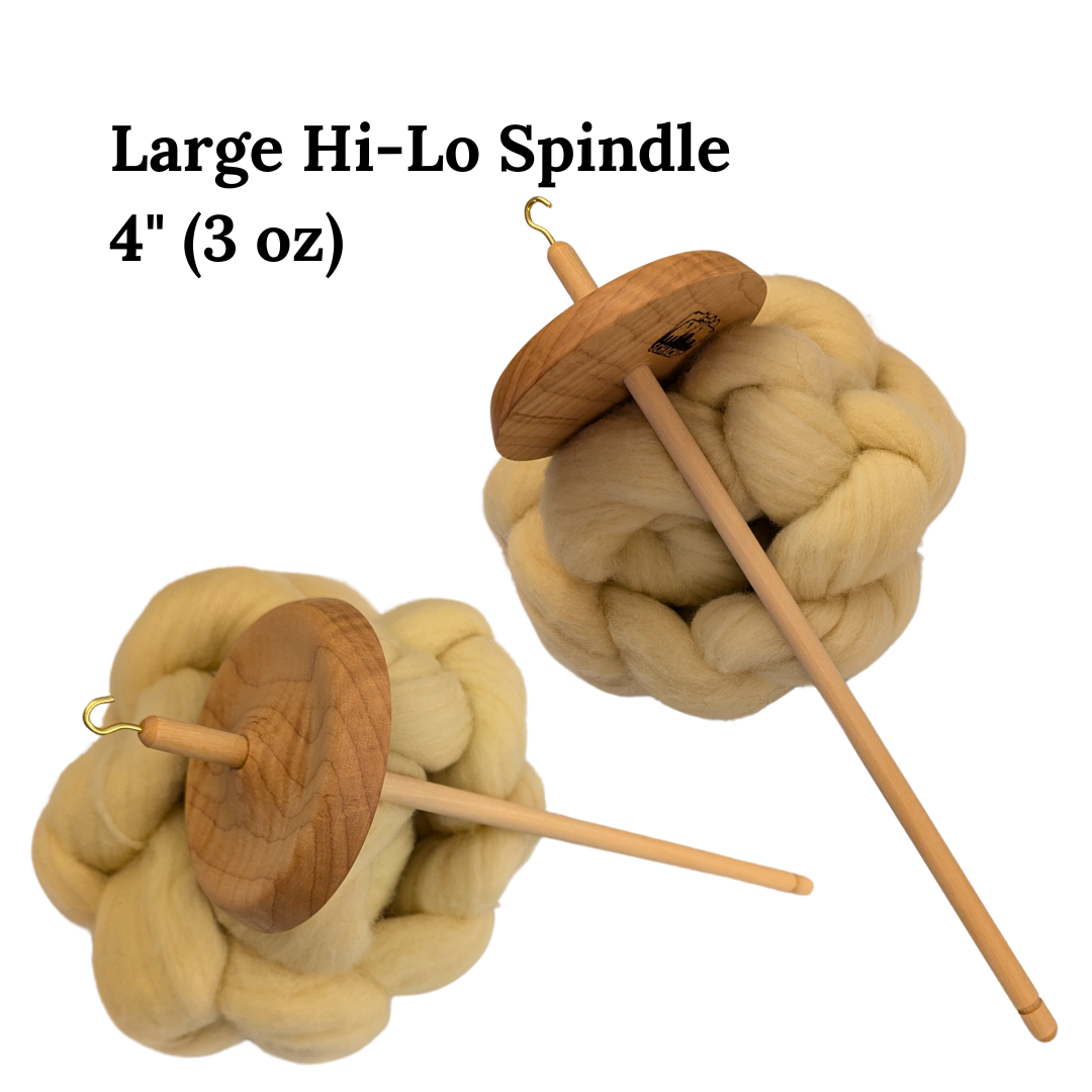 Hi-Lo Drop Spindles