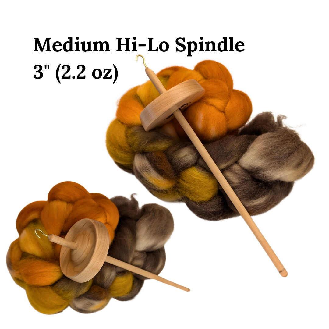 Hi-Lo Drop Spindles