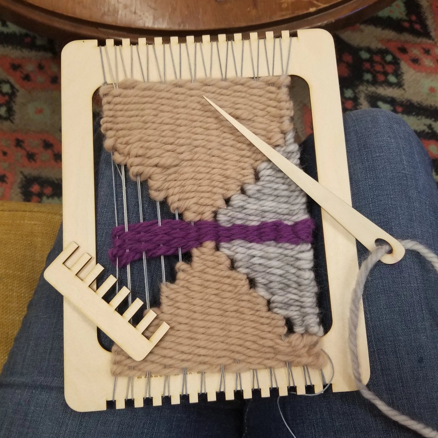 Tapestry Loom with Tools